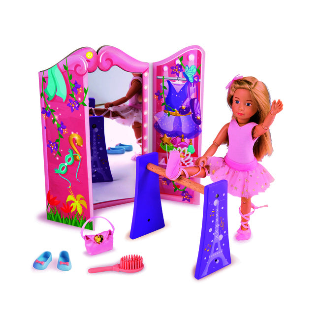 Kruselings Vera's Ballet Room Toy Set Dollhouse Pretend Play Kids/Children 3y+