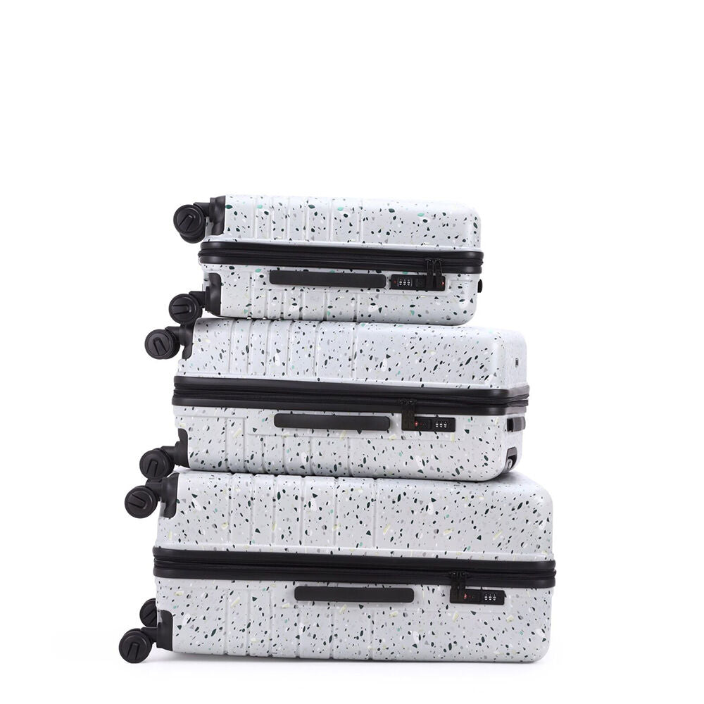 Kate Hill Terrazzo Travel Luggage Set Suitcase Lightweight Grey (4 Pieces) — image 6