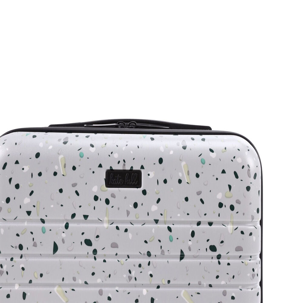 Kate Hill 26x17cm Grey Lightweight Bag Terrazzo Travel Beauty Case Women's — image 6