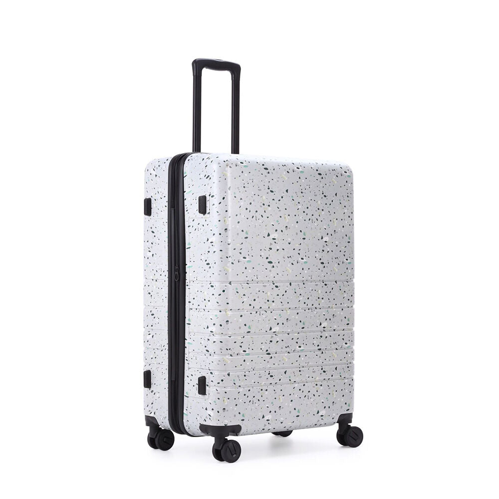 Kate Hill 76x36cm White Suitcase Lightweight Terrazzo Large Travel Luggage — image 6