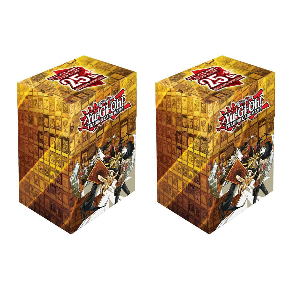Yu-Gi-Oh! Yugi & Kaiba Quarter Century Tcg/ccg Trading Card Box Case (2 Pack)
