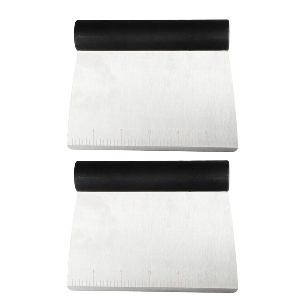 Kitchenaid Universal All Purpose Cooking Scraper Utensil Black (2 Pack)