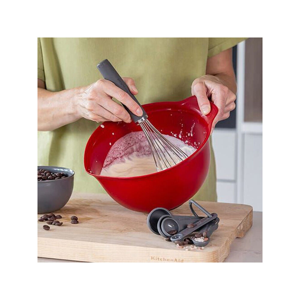 Kitchenaid 5pc KitchenAid Measuring Spoons Cooking Utensil Charcoal Grey (2 Pack) — image 4