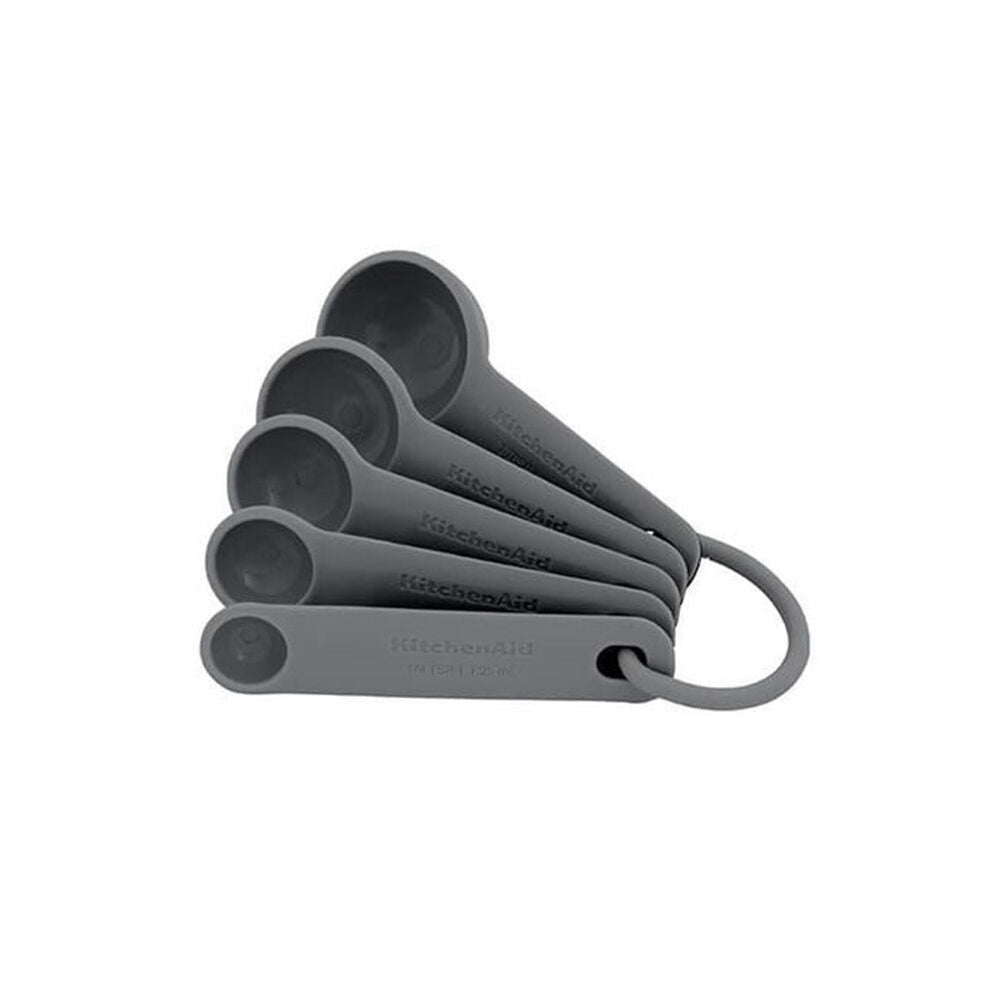 Kitchenaid 5pc KitchenAid Measuring Spoons Cooking Utensil Charcoal Grey (2 Pack) — image 2