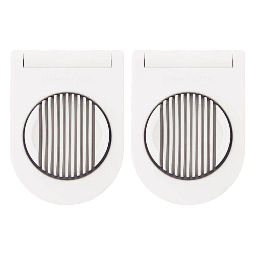 Kitchenaid Universal Essential Cheese/Boiled Egg Slicer White (2 Pack)