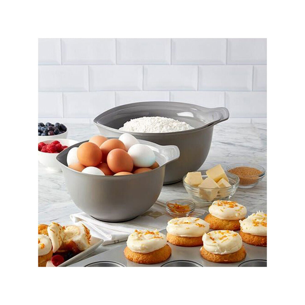 Kitchenaid Non-Slip Cooking Utensil Mixing Bowls Sleeved Charcoal Grey (3 Pieces) — image 4