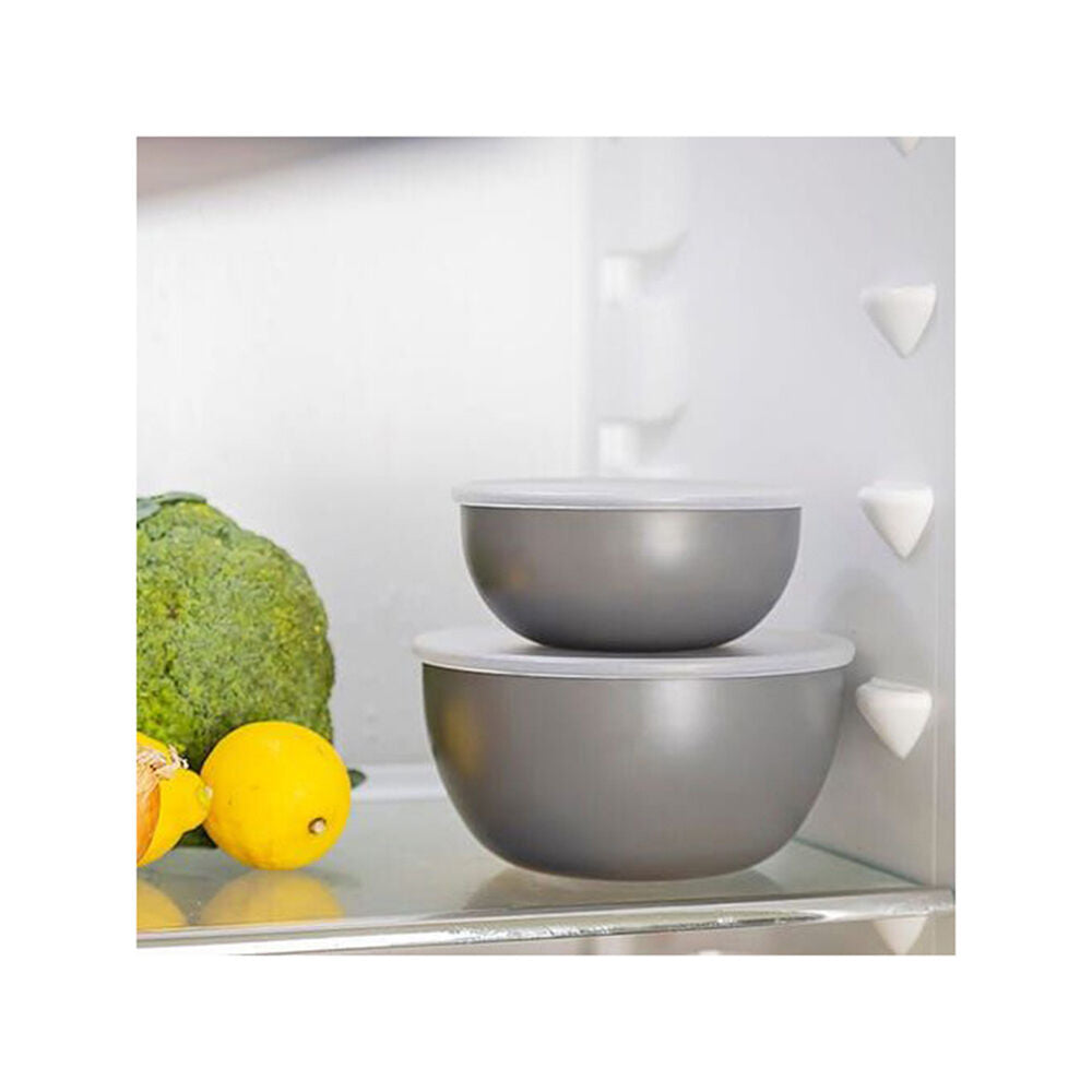 Kitchenaid Meal Prep Storage Cointainer/Bowls With Lids Charcoal Grey (4 Pieces) — image 4