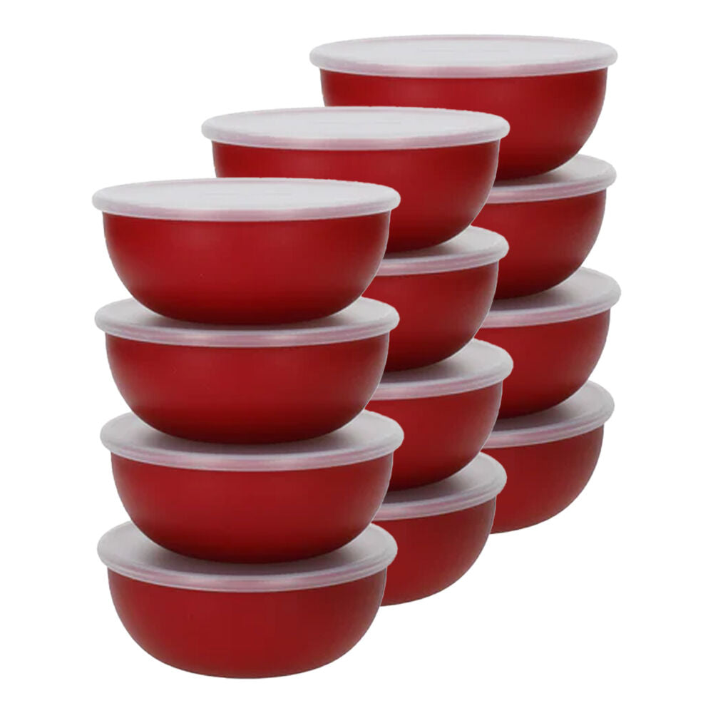 Kitchenaid 4pc KitchenAid Pinch Food Storage Bowls With Lids 4oz Empire Red (3 Pack)