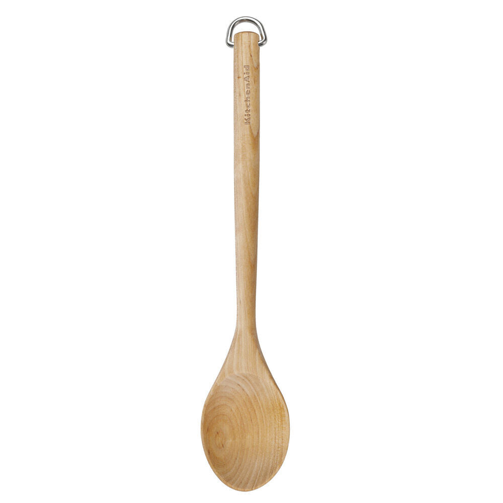 Kitchenaid Birchwood Cooking Spoon Durable Natural Wooden Kitchen Utensil (2 Pack)