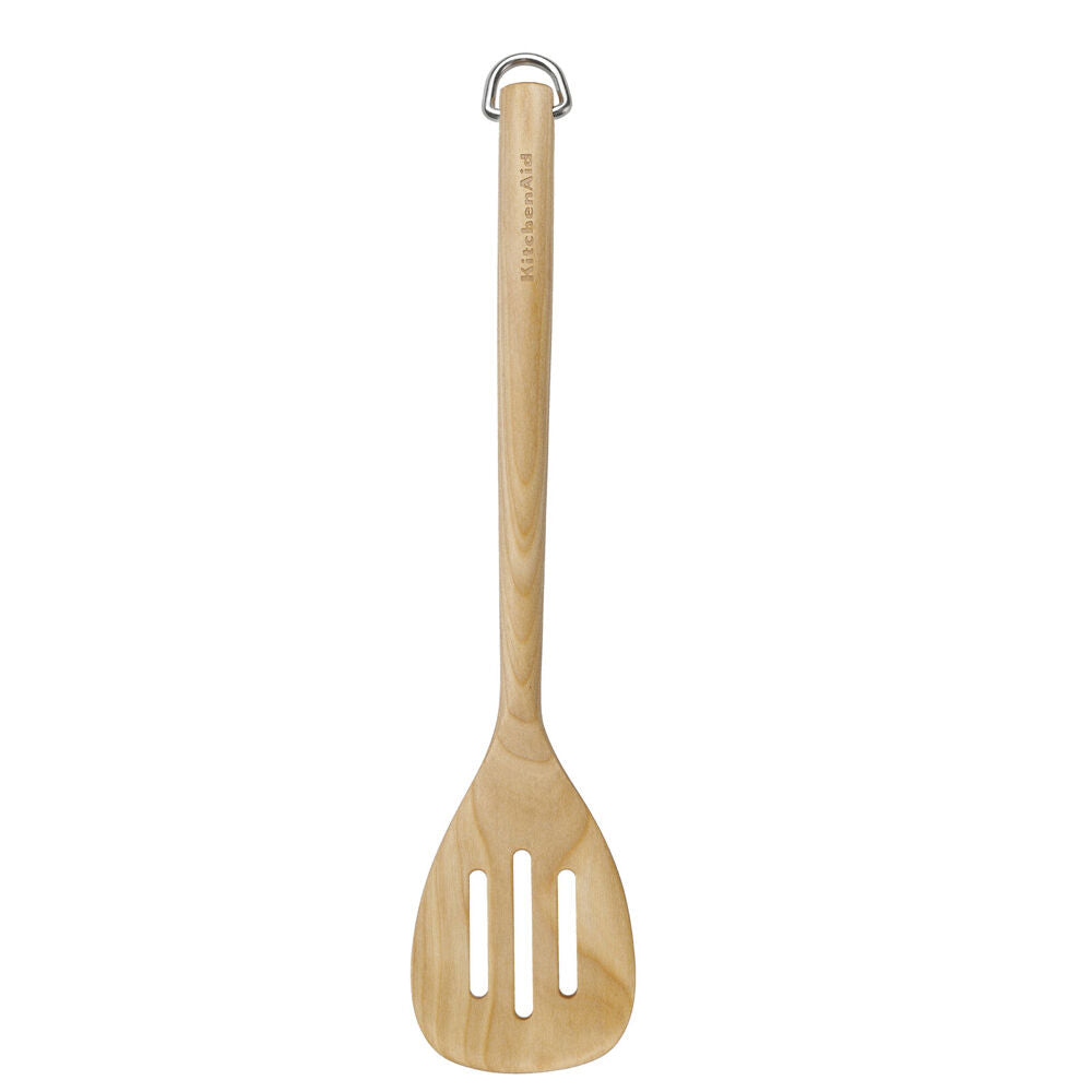 Kitchenaid Birchwood Utensils Set Wooden Kitchen Tools Durable Design w/Hook (4 Pieces) — image 5