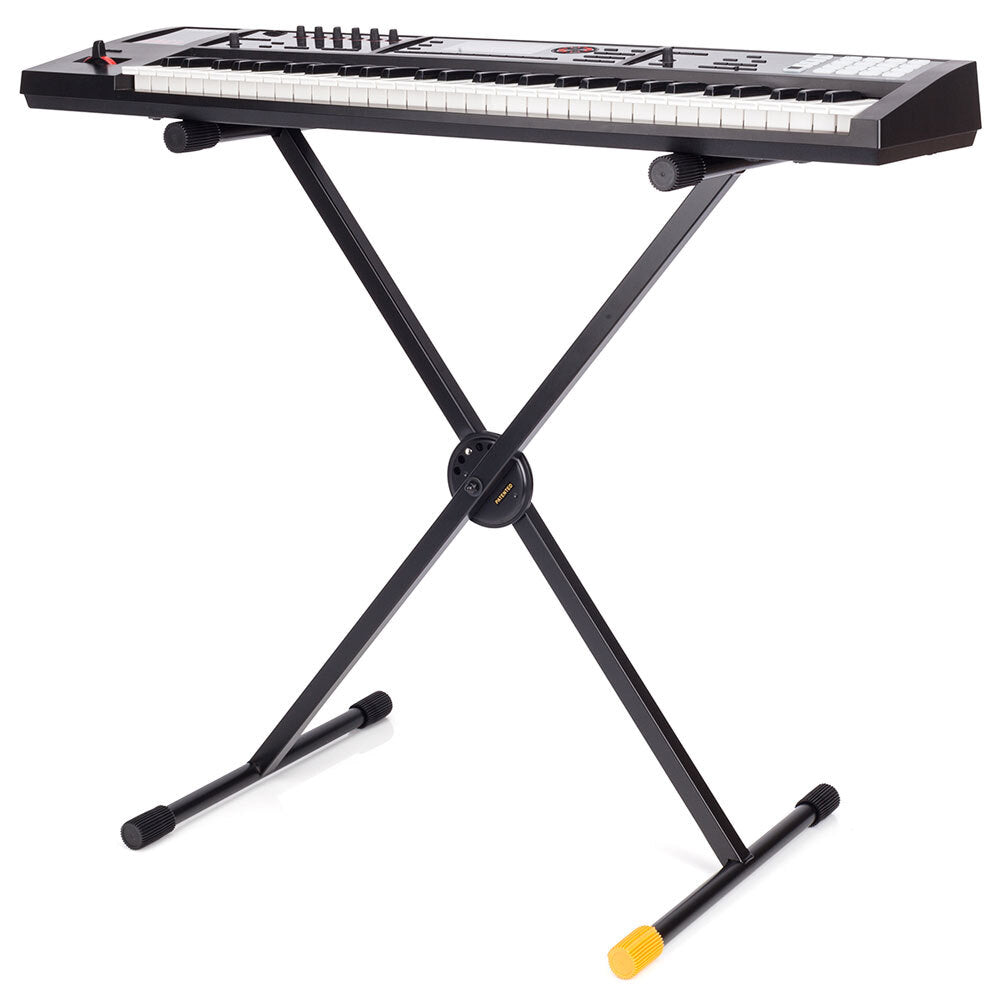 Hercules Foldable Music Instrument Single x Stand/Holder for Keyboard/Piano BLK — image 2