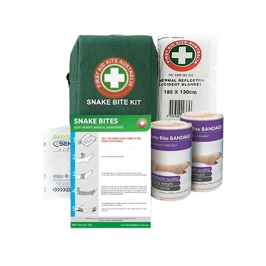 First Aid Kits Australia Premium Emergency Snake Bite Treatment Kit 2 Bandages