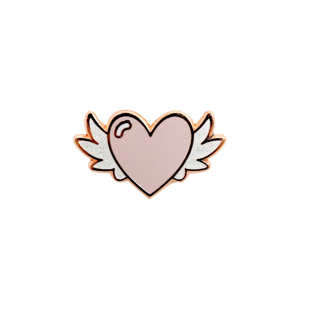 Splosh In Loving Memory Heart/Wings Keepsake Pin Brooch Fashion Jewellery 11cm — image 2