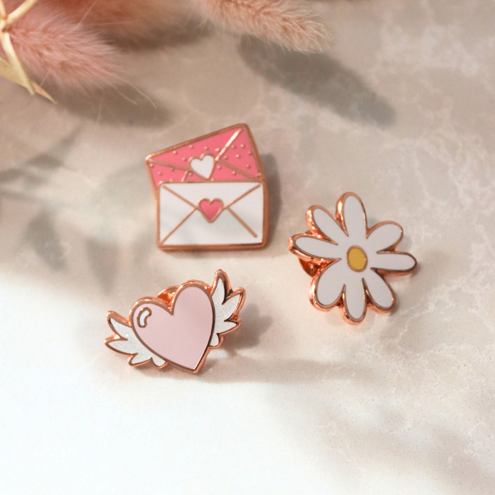 Splosh In Loving Memory Heart/Wings Keepsake Pin Brooch Jewellery 11cm (4 Pack) — image 5