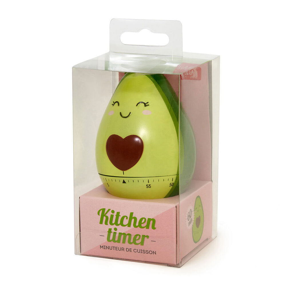 Legami 60 Minute Adjustable Home Kitchen Standing Countdown Timer Avocado 6x9cm — image 2