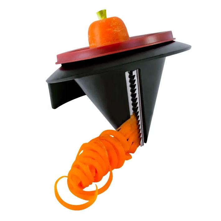 Cook Easy Vegetable Slicer Pasta Maker Spiral Salad Cutter Spiralizer Black — image 4