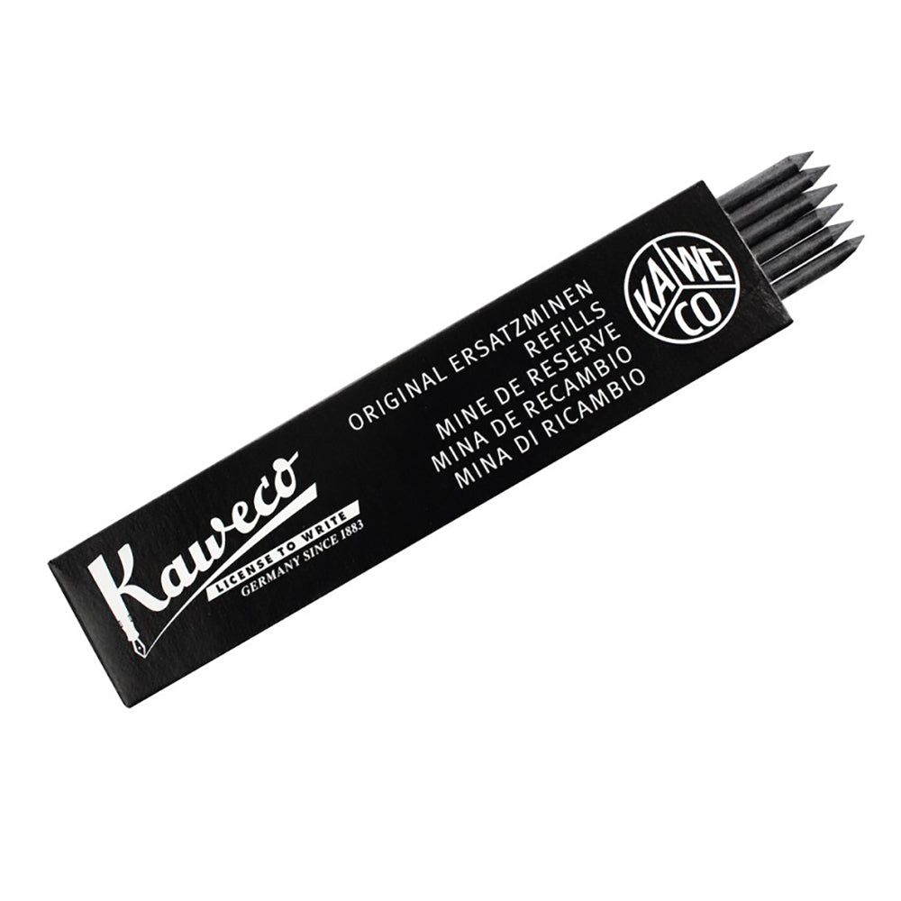 Kaweco Graphite Lead Refills For Clutch/Sport Mechanical Pencil 5B 3.2x80mm (6 Pieces)