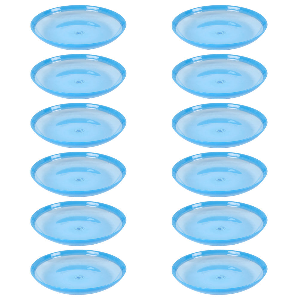 Urban Kitchen Small Plate 2-Tone Functional Serving & Snacks 20cm Blue (12 Pack)