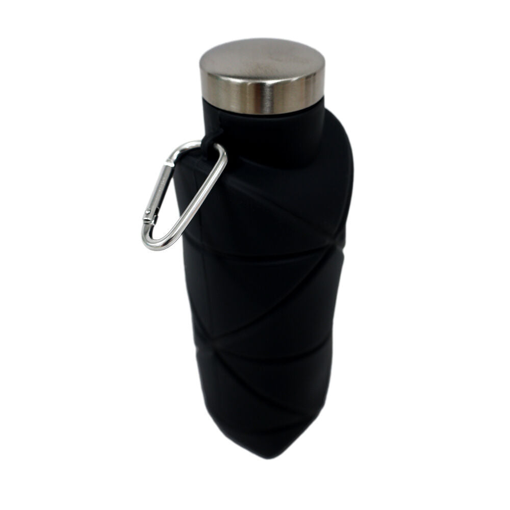 Kitchenware CO Foldable Silicone Travel Water Bottle 7.5x22cm (3 Pack) — image 3