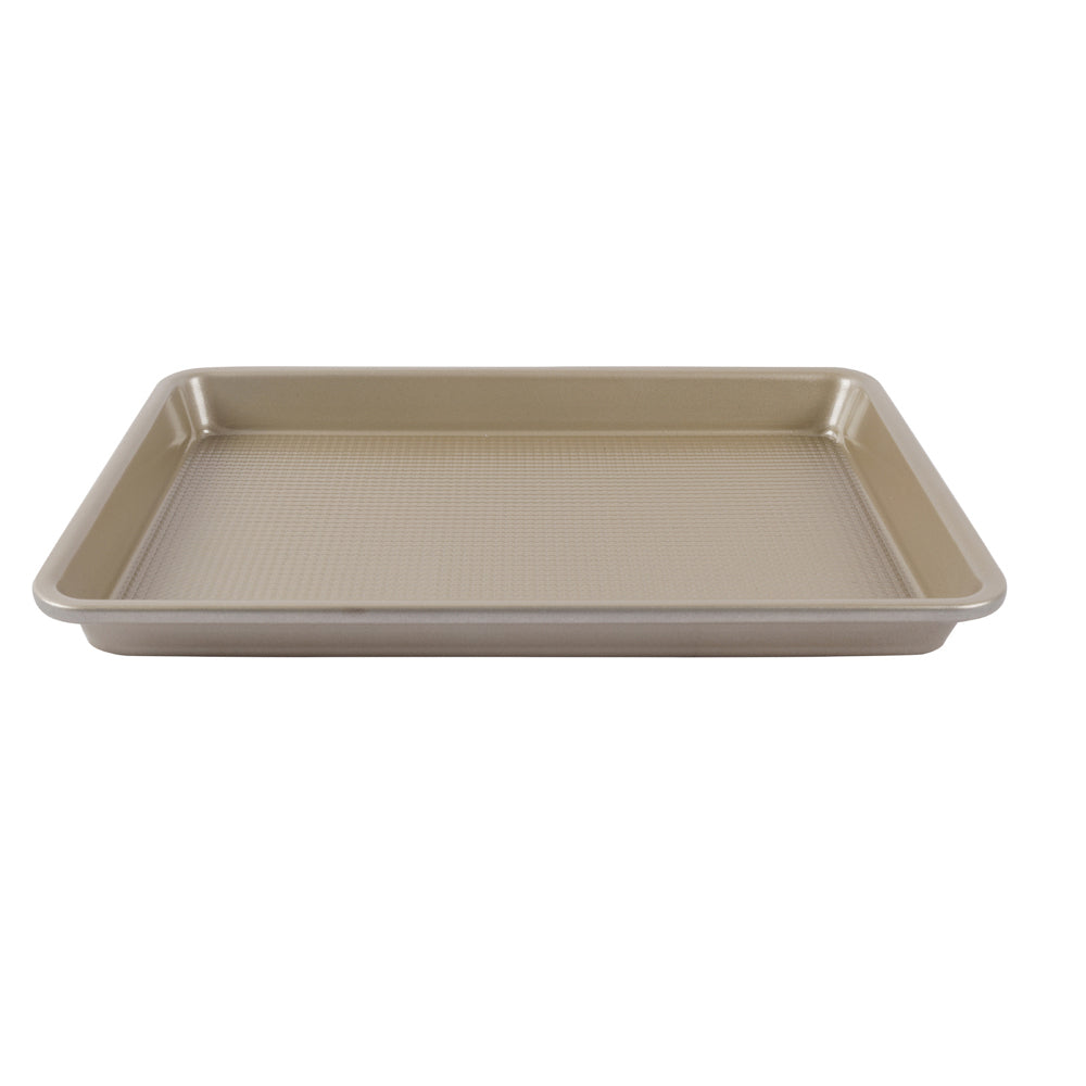 Urban Kitchen Rose Gold Baking Tray Quality Kitchenware Efficient Baking 32x22cm