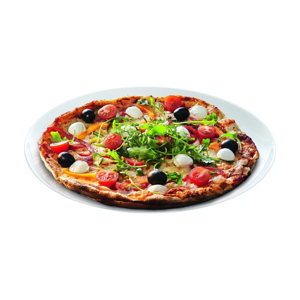 Luminarc Diwali Pizza/Serving Platter 32cm Opal Glass Serveware White — image 4