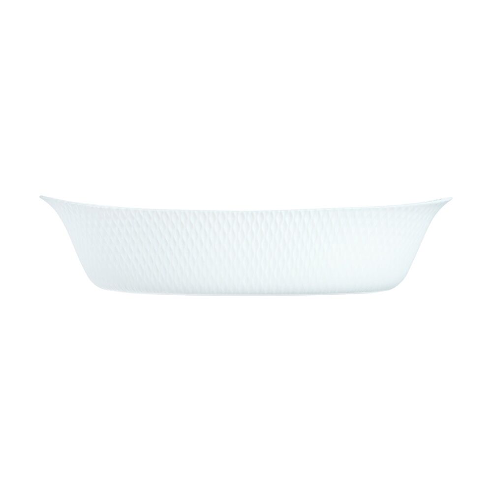 Luminarc Smart Wavy Oval Baking Dish 32x20cm Opal Glass Bakeware White — image 2