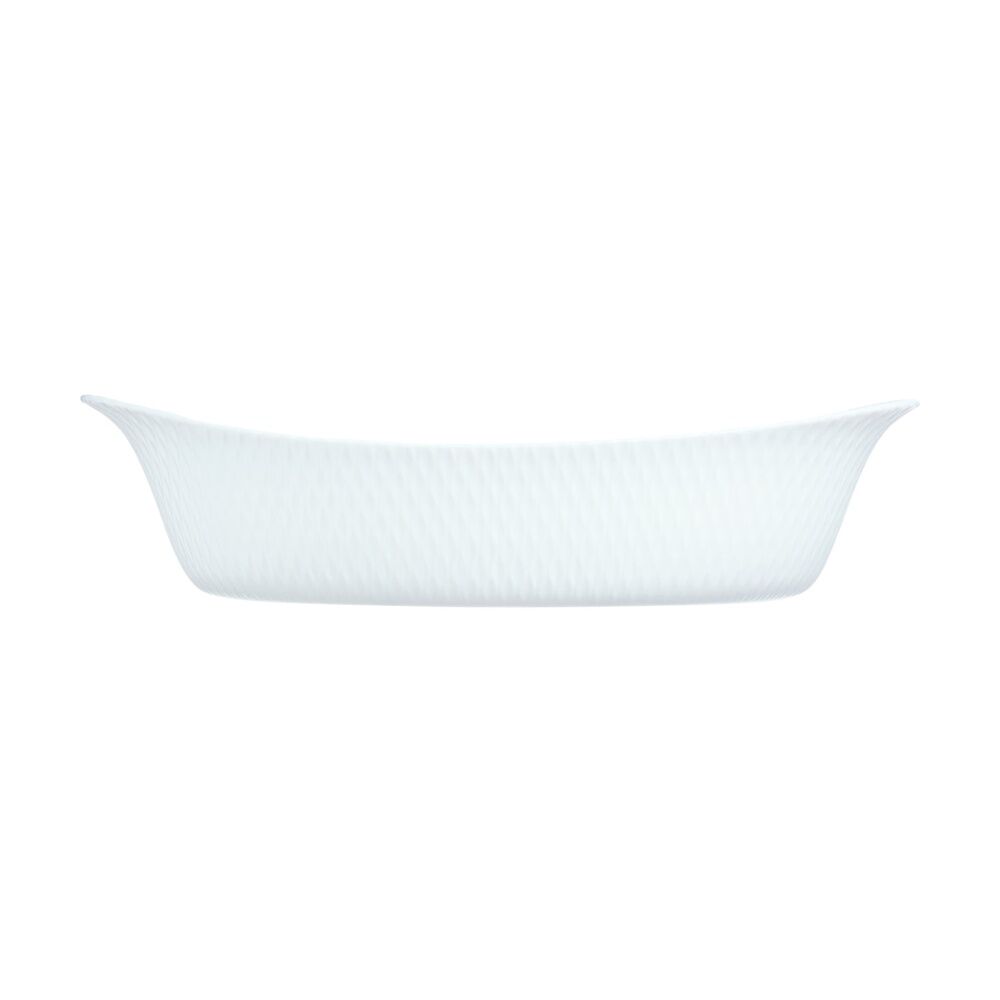 Luminarc Smart Wavy Oval Baking Dish 29x17cm Opal Glass Bakeware White — image 2