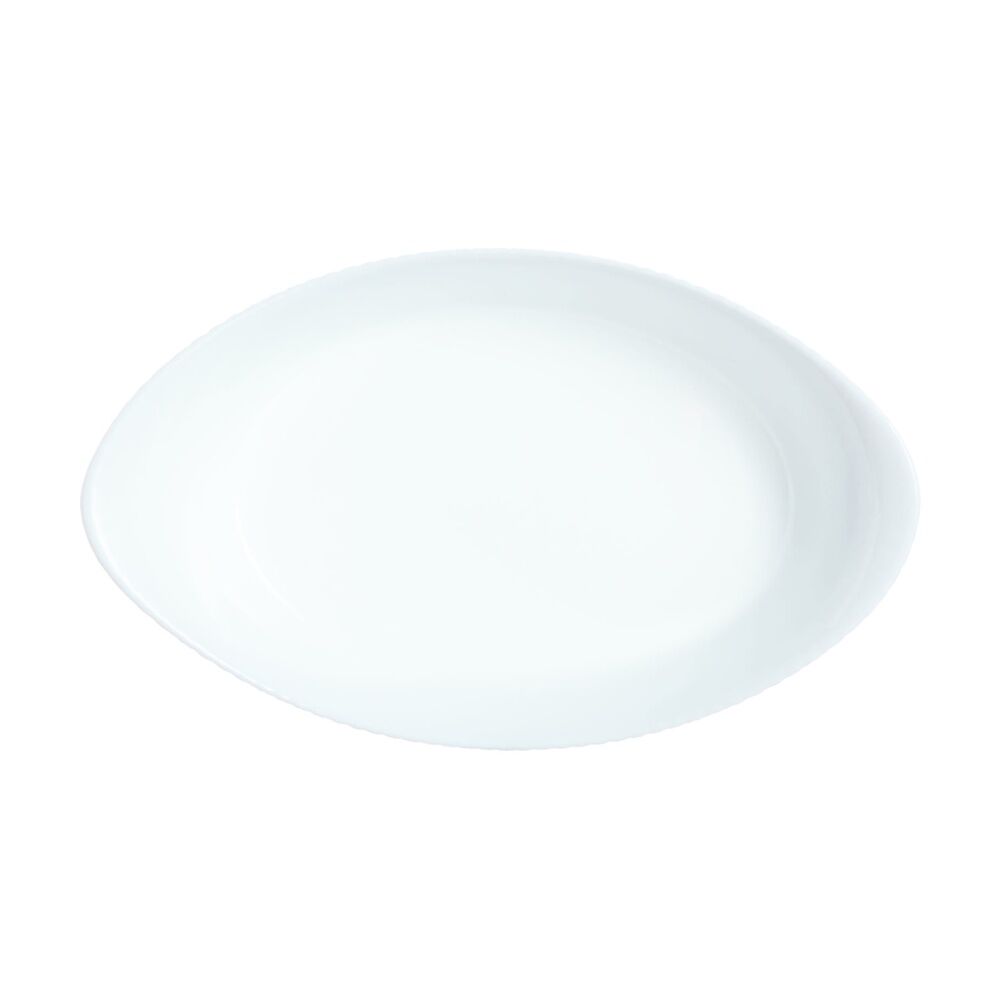 Luminarc Smart Wavy Oval Baking Dish 29x17cm Opal Glass Bakeware White — image 7