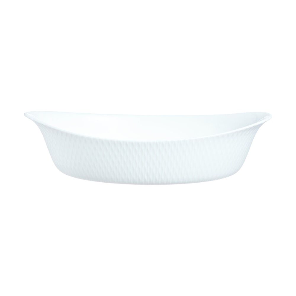 Luminarc Smart Wavy Oval Baking Dish 29x17cm Bakeware Opal Glass White (2 Pack) — image 2