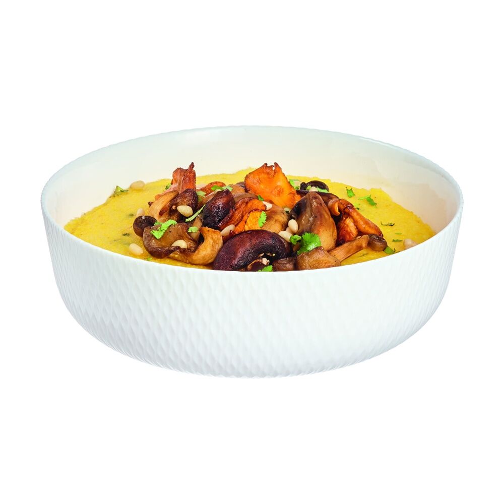 Luminarc Smart Wavy Round Baking Dish 22x7cm Opal Glass Bakeware White — image 3
