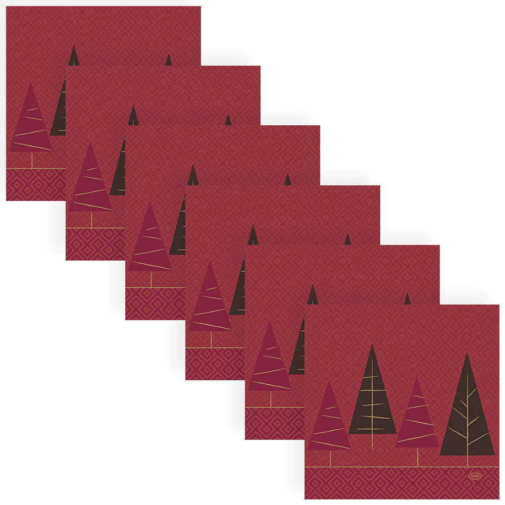 Paper+design Luncheon 3-Ply Napkin Party Tissue 33x33cm Homely Winter (120 Pieces)