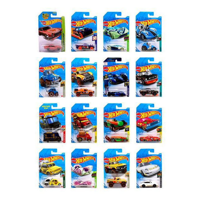 Hot Wheels Racing Toy Car Unique Kids Die Cast Vehicle Assorted (12 Pack) — image 6