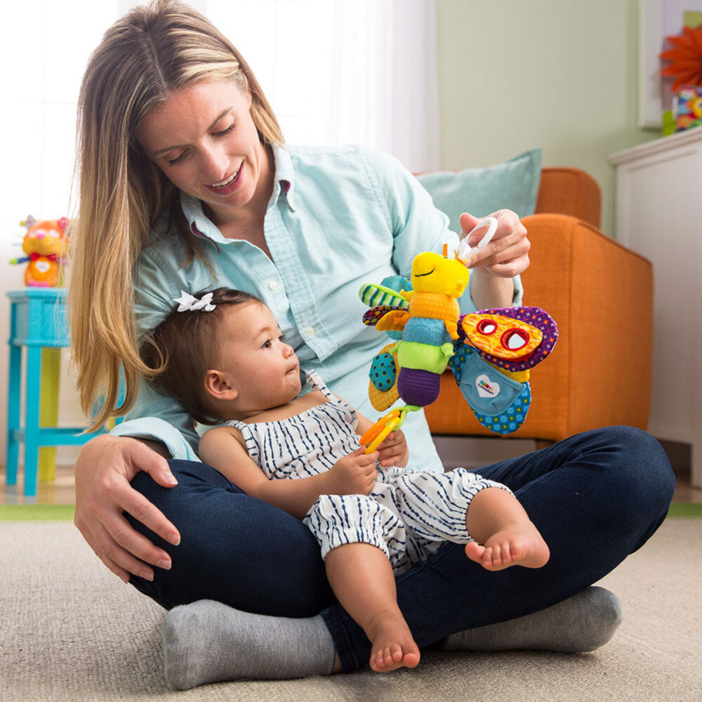 Lamaze Clip & Go Freddie the Firefly Baby 0-24m Educational Toy for Stroller/Bag — image 4
