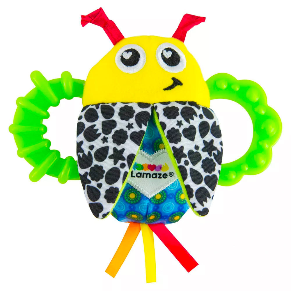 Lamaze Bitty Bite Bug Rattle/Texture Kids/Toddler/Baby Play/Chewing Toy 0m+ 12cm — image 2