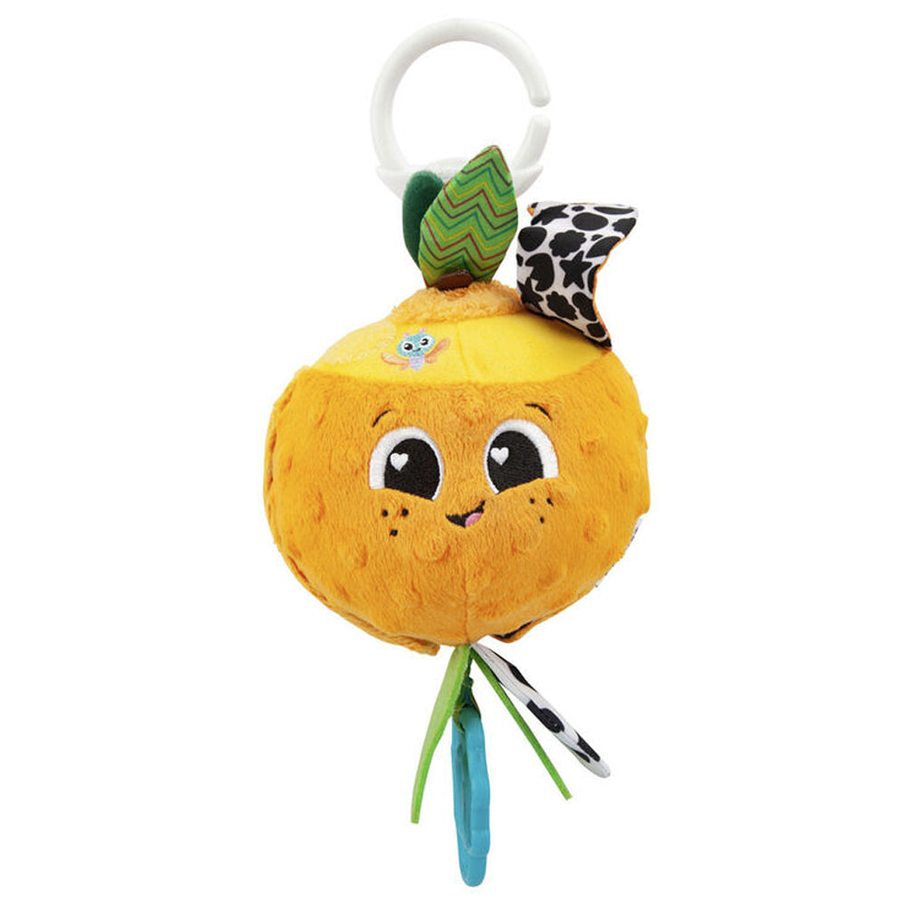 Lamaze Olive The Orange Clip & Go Baby/Toddler/Infant Soft Chew Toy 0-24m+