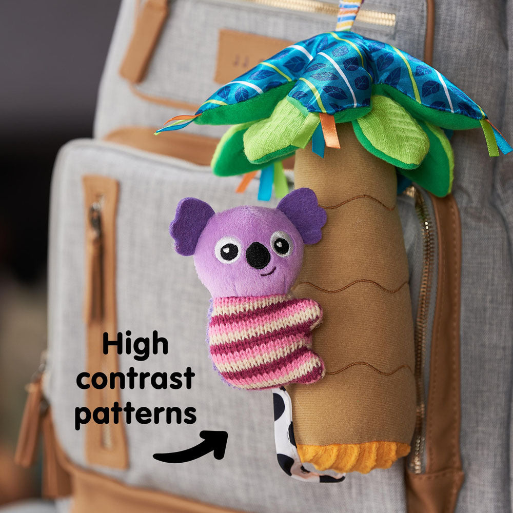 Lamaze Walla Walla Koala Clip & Go Plush Filling Soft Pram/Walker Toy 0M+ — image 4