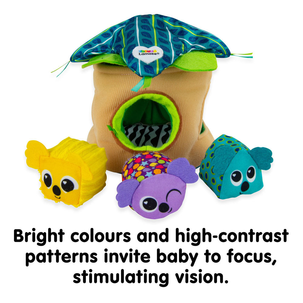 Lamaze Walla Walla Koala & Friends Tree Sorter Soft Chewable Toy Set 9M+ (4 Pieces) — image 2