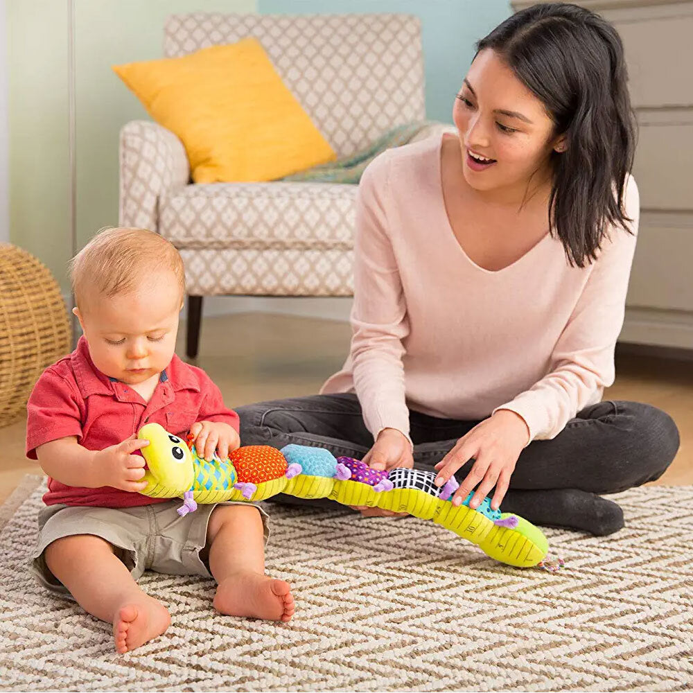 Lamaze Musical Inchworm Jingle Sound Baby/Kids Soft Plush Play Cuddle Toy 0m+ — image 3