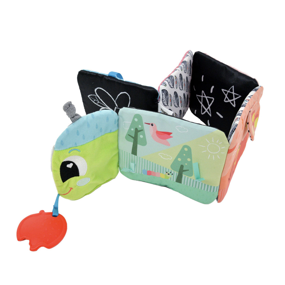 Lamaze Colorful Journey Caterpillar Soft Book Sensory Baby Toy