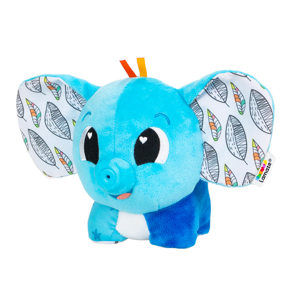 Lamaze Puffaboo Plush Peek & Puff Elephant Baby Interactive Soft Toy 3m+ 19cm