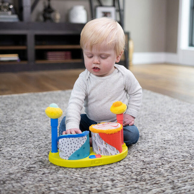 Lamaze Squeeze Beats First Drum Set Kids/Toddler Musical Toy/Game/Activity 12m+ — image 4