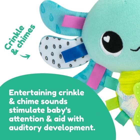 Lamaze Alise the Axolotl Clip & Go Kids/Children Plush Sensory Soft Toy 0+ — image 8