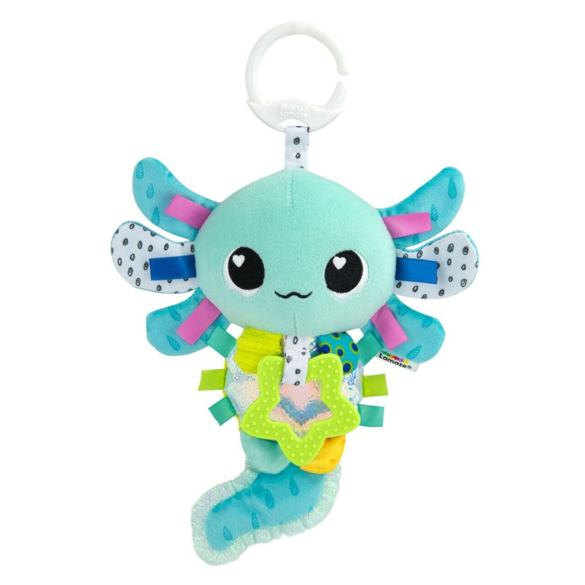 Lamaze Alise the Axolotl Clip & Go Kids/Children Plush Sensory Soft Toy 0+ — image 2
