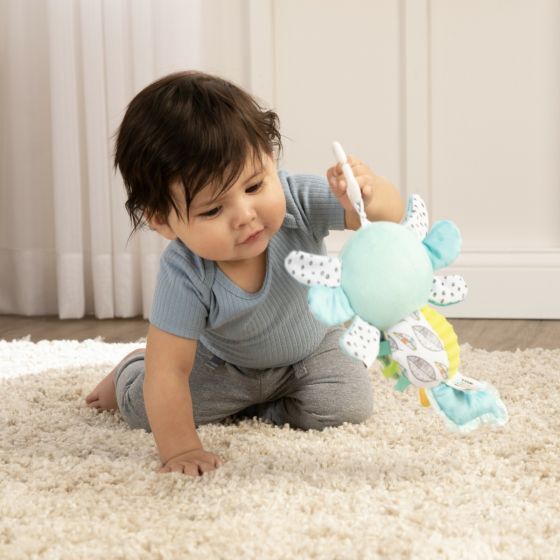 Lamaze Alise the Axolotl Clip & Go Kids/Children Plush Sensory Soft Toy 0+ — image 6