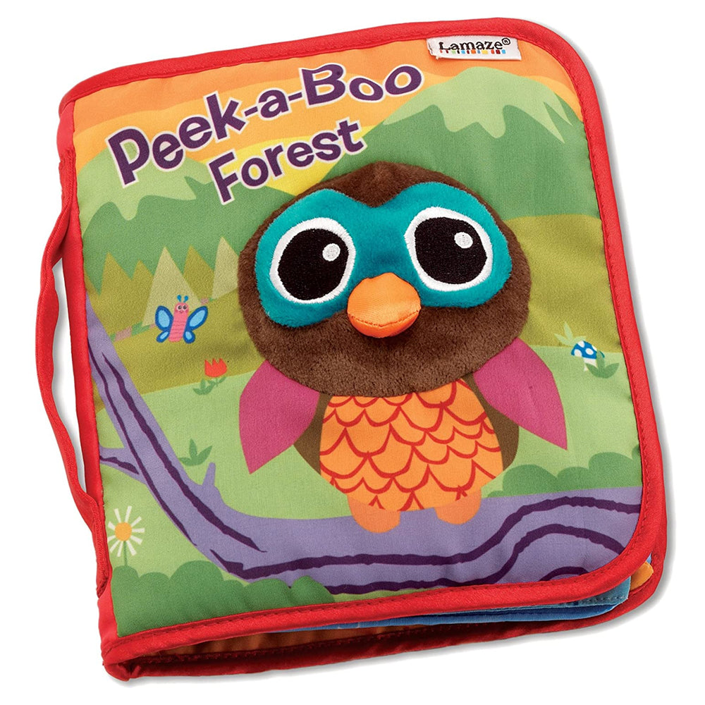 Lamaze Peek-a-Boo Forest Colourful Activity Baby Book Mirror/Texture/Pattern 0+