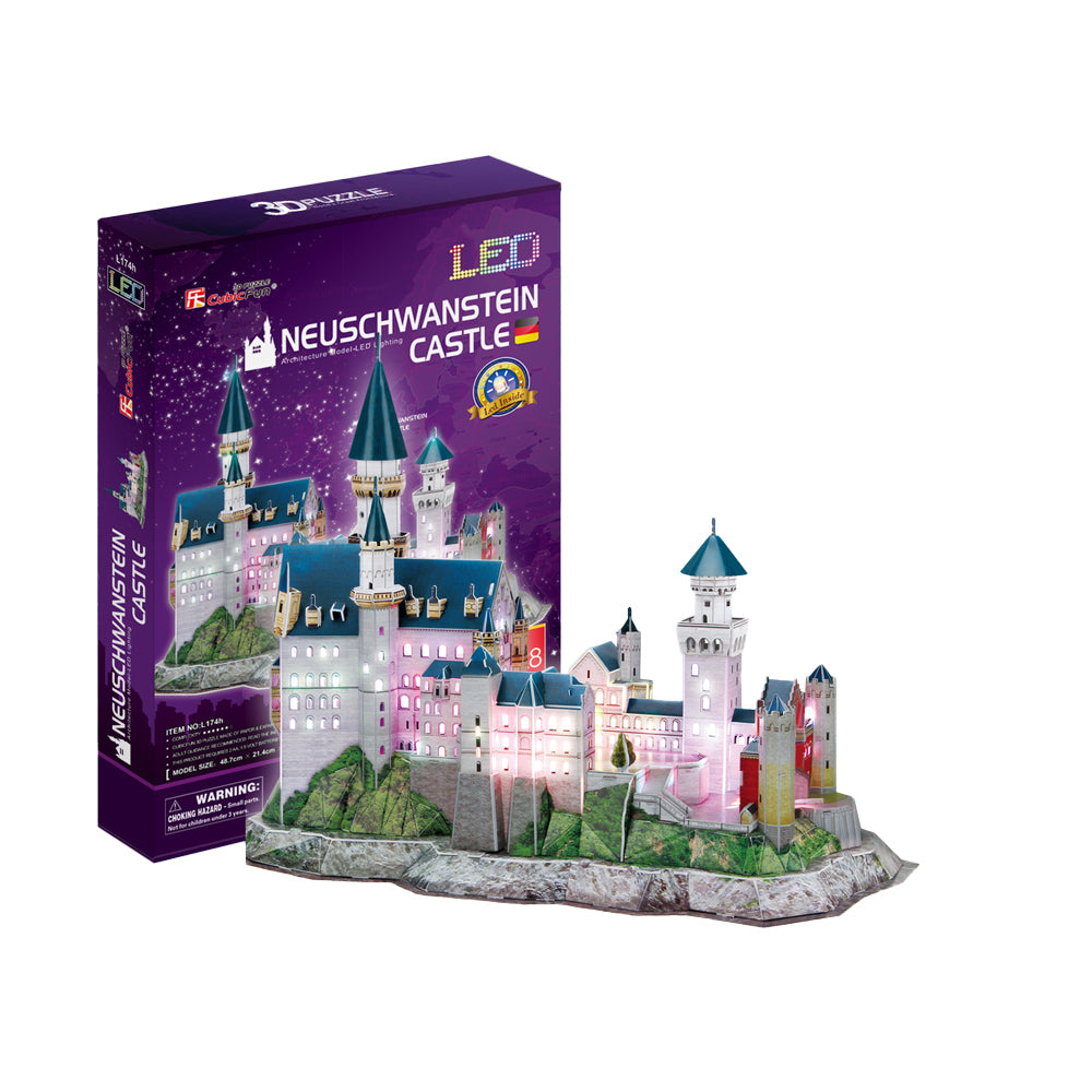Cubic Fun CubicFun LED Tower Bridge 3D Puzzle Kids DIY Interactive Building Toy 10y+ (222 Pieces)