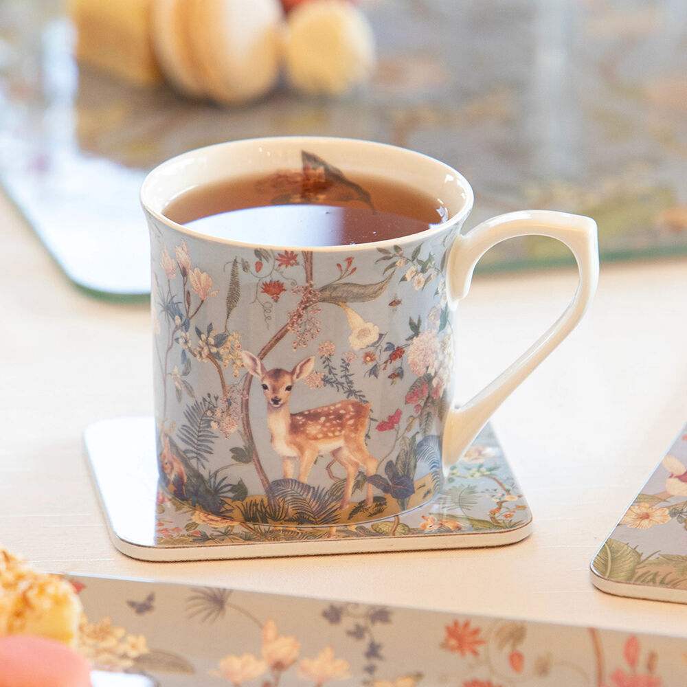 Ashdene 300ml Blue Enchanted Forest New Bone China Drinking Wide Flare Mug — image 4