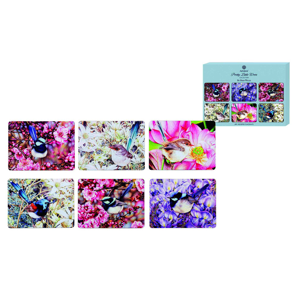 Ashdene Pretty Little Wren Kitchen Dining Table Placemat 29x21.5cm (6 Pieces) — image 2
