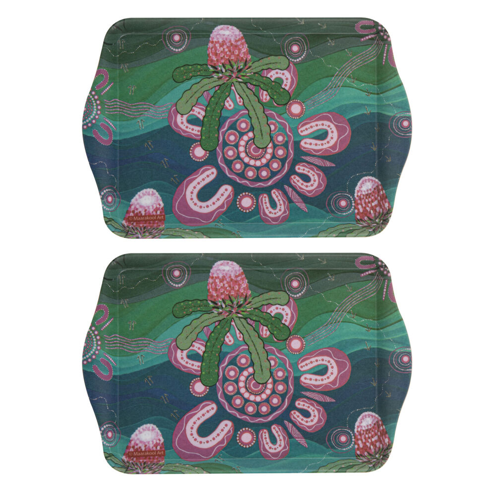 Ashdene Spirit Land Beauty In Country Scatter Tray Organiser 21x14.2cm (2 Pieces)
