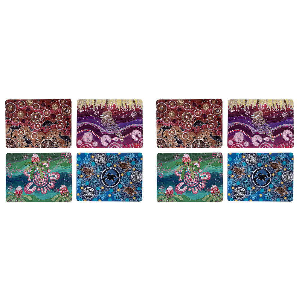 Ashdene 4pc Ashdene Spirit Land Kitchen Dining Counter Table Placemat 29x21.5cm (2 Pack)